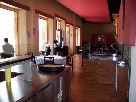 Zéfiro, comedor